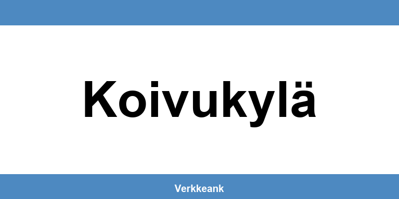 Nordea Koivukylä aukioloajat ja yhteystiedot