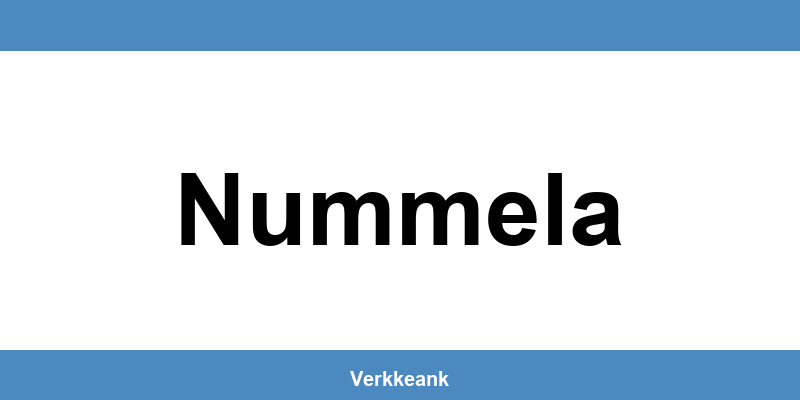 Nordea Nummela aukioloajat ja yhteystiedot