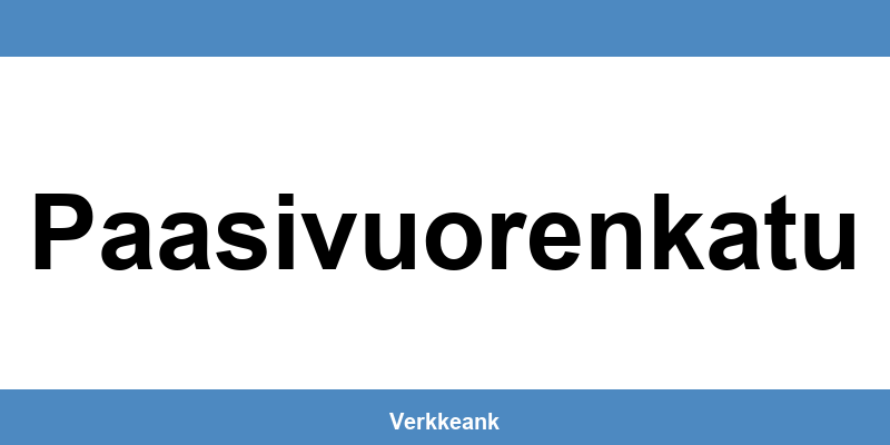 Nordea Paasivuorenkatu aukioloajat ja yhteystiedot