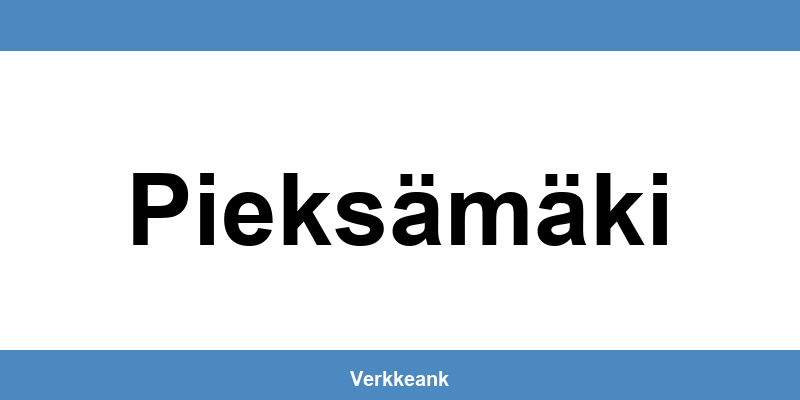 Nordea Pieksämäki aukioloajat ja yhteystiedot