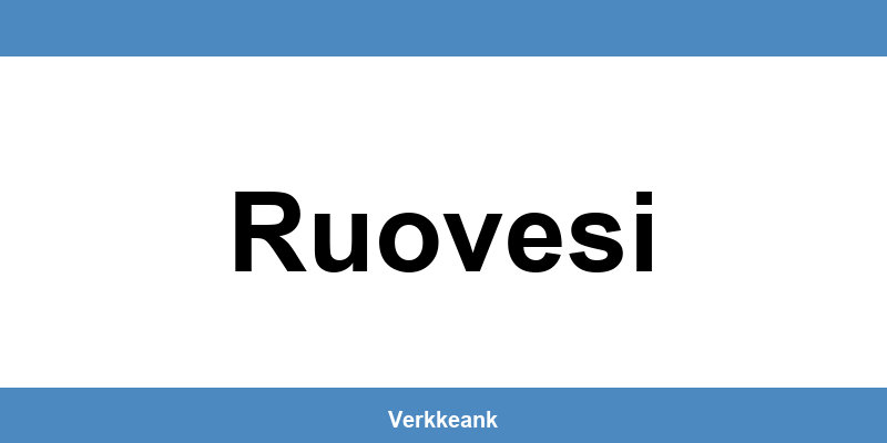 Nordea Ruovesi aukioloajat ja yhteystiedot