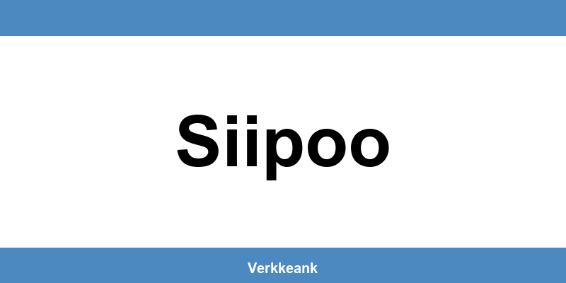 Nordea Siipoo aukioloajat ja yhteystiedot