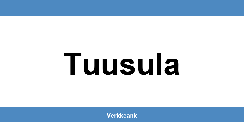 Nordea Tuusula aukioloajat ja yhteystiedot