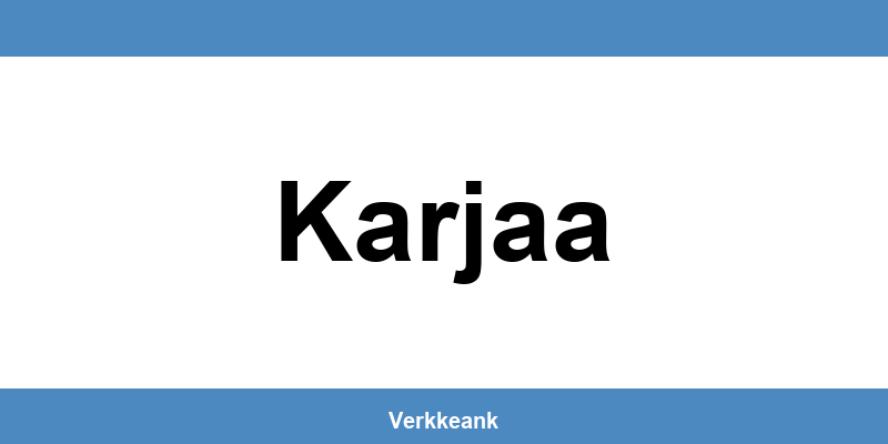 Nordea Karjaa aukioloajat ja yhteystiedot
