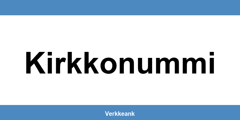 Nordea Kirkkonummi aukioloajat ja yhteystiedot