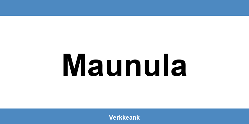 Nordea Maunula aukioloajat ja yhteystiedot