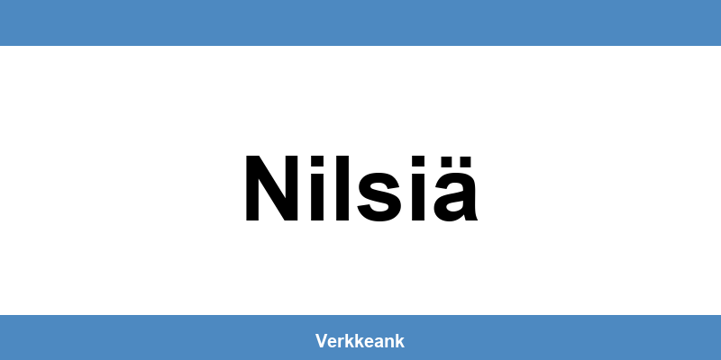 Nordea Nilsiä aukioloajat ja yhteystiedot